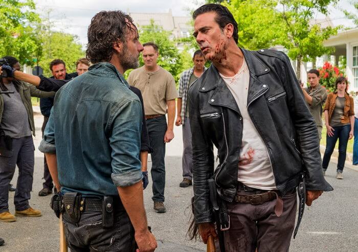 The Walking Dead season 7 andrew lincoln and Jeffrey dean morgan