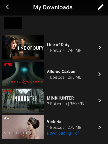 Netflix Downloads