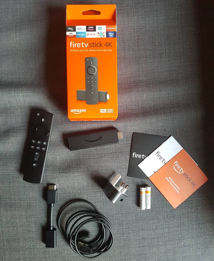 Amazon Fire TV 4k Stick - whats in the box