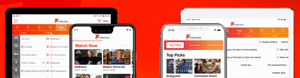 Freeview app devices Freeview app devices
