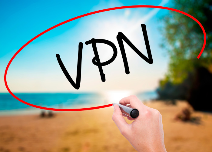 VPN on the beach