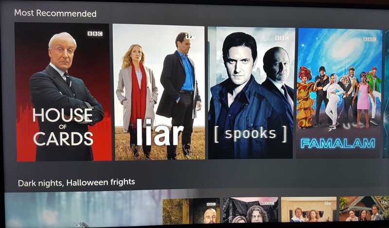 BritBox recommended on Fire TV