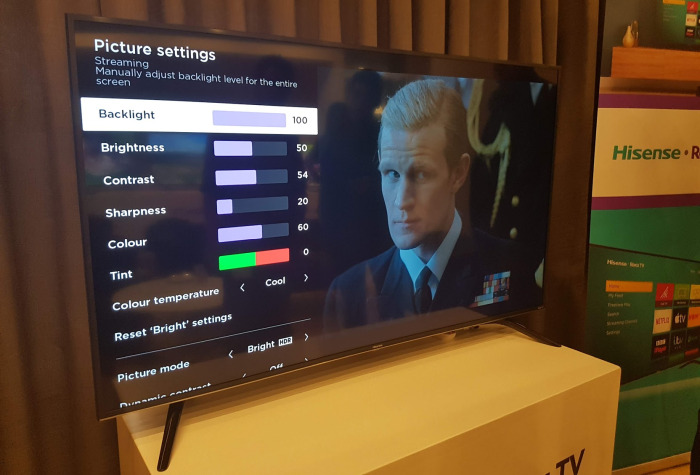 Roku TV hisense settings