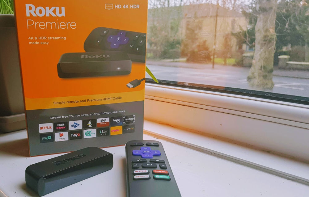 Roku Premiere UK box