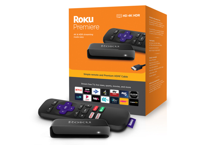 Roku Premiere with box official