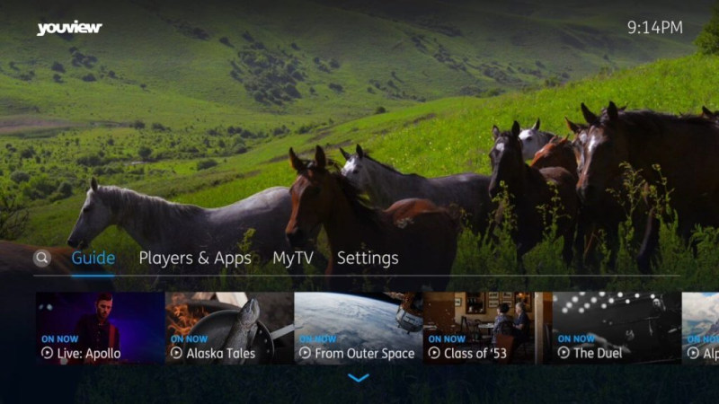 YouView interface