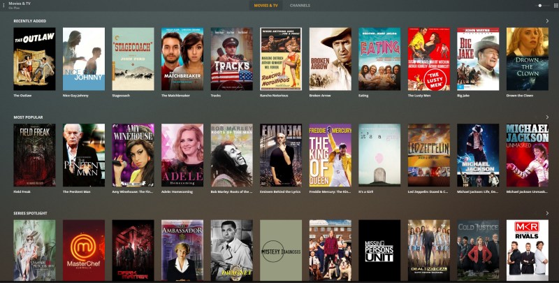 Plex free movies and tv