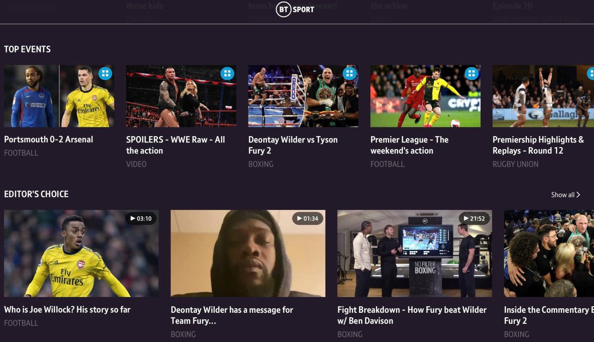 watch bt sport 3 online free