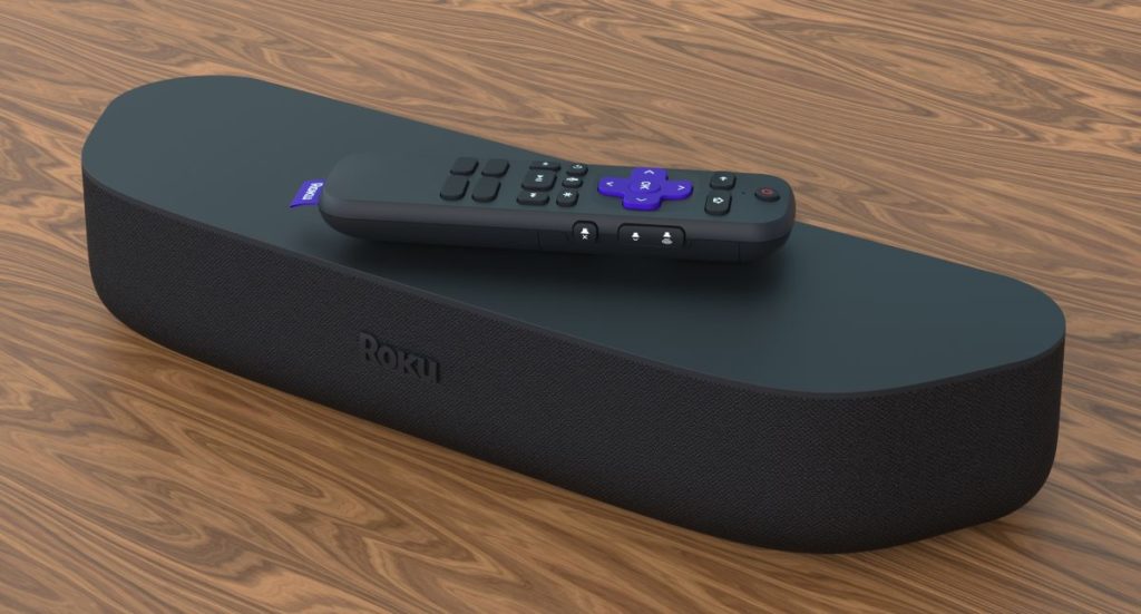 Roku Streambar soundbar on Table