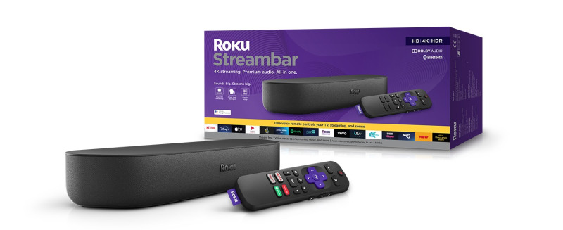 Roku Streambar with Packaging