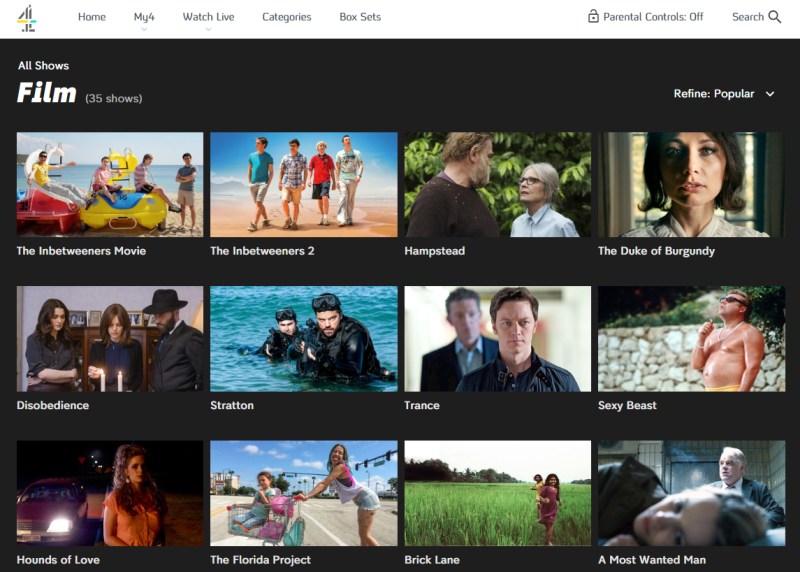 channel 4 films