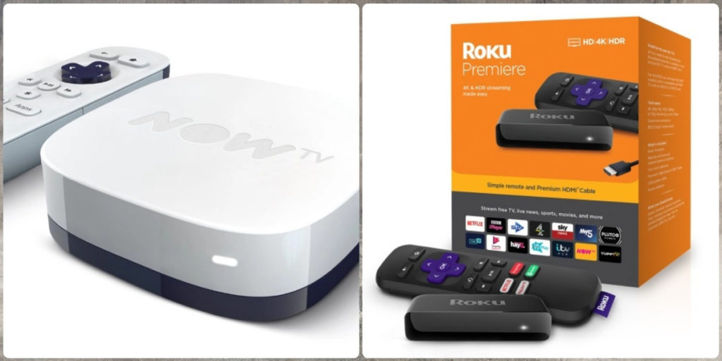 NOW TV White Box vs Roku Premiere