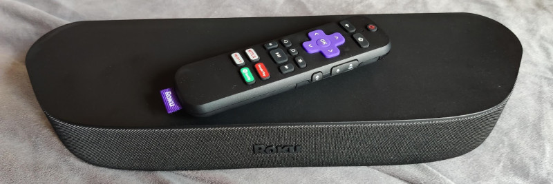 Roku Streambar with remote