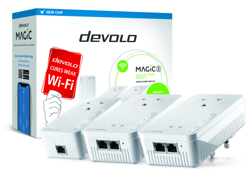 devolo Magic 2 Whole Home WiFi Kit box official