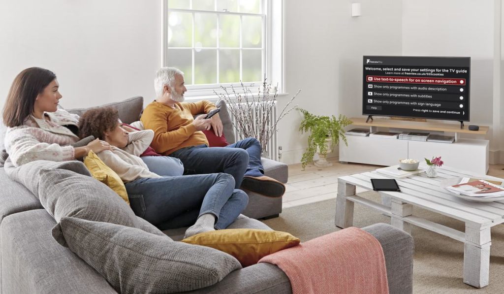 freeview play accessible guide home