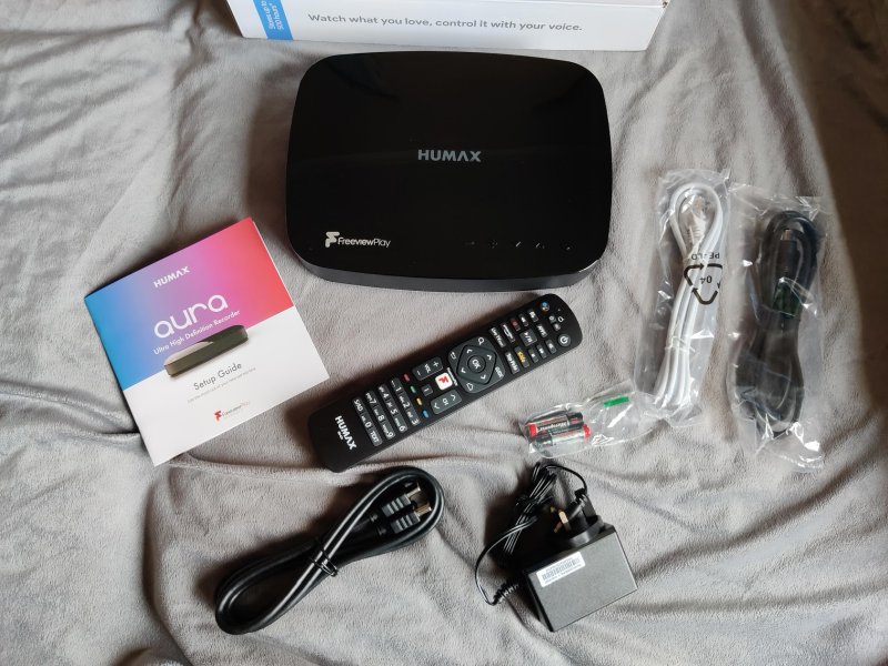 Humax Aura in the box