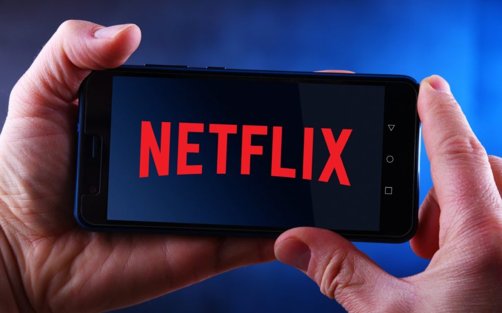 Netflix logo on phone - deposit - monticello 1200