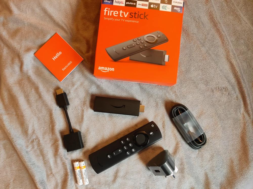 Amazon Fire TV 3rd gen in the box