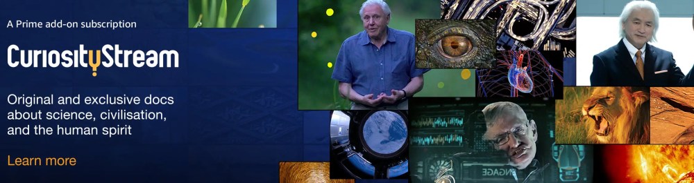CuriosityStream on Amazon Prime Video
