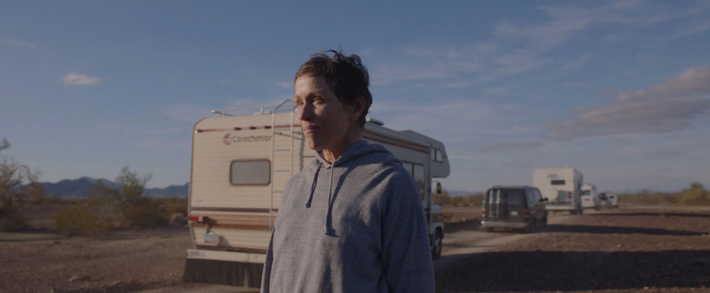 Nomadland Frances McDormand van