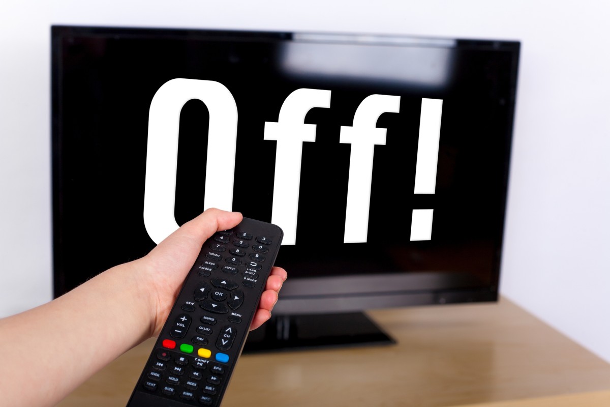 Turning TV off with remote control