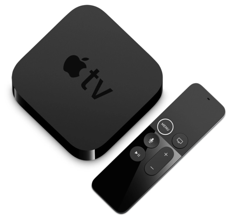 Apple TV 4K with remote