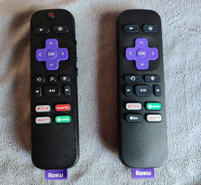 Roku Express 4K remote VS streaming stick plus remote