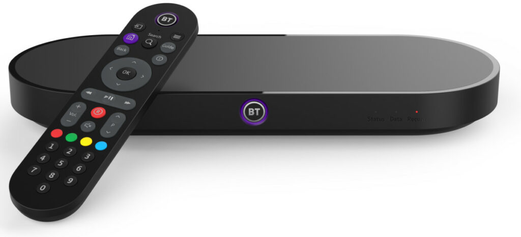 BT TV Box Pro with remote