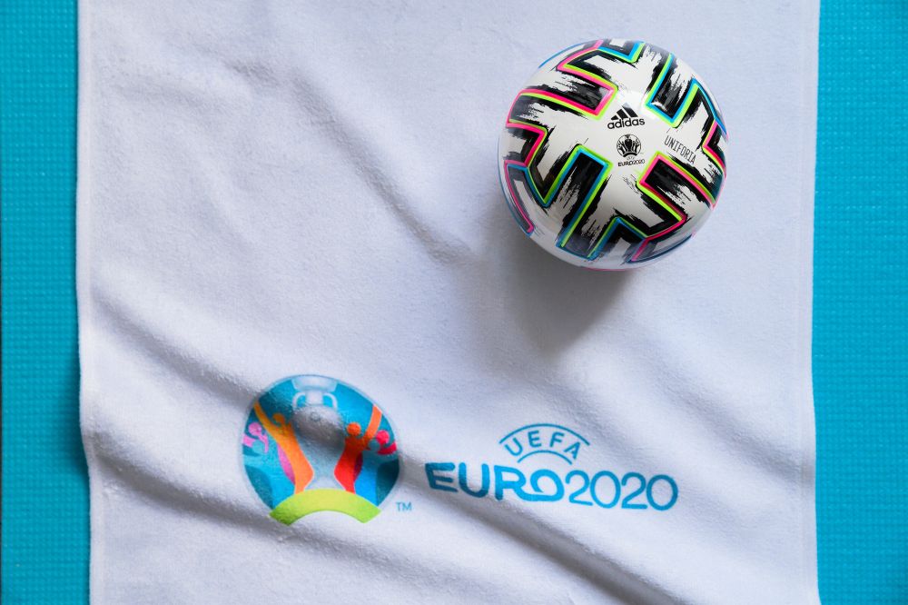 UEFA Euro 2020 logo and ball