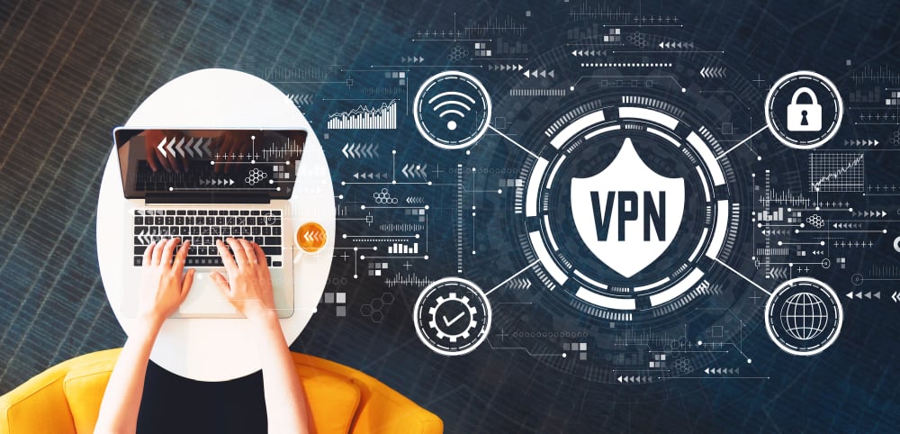 Using VPN on laptop