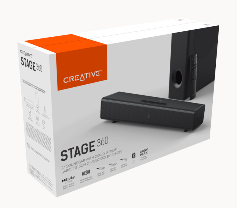 Creative Stage 360 box official