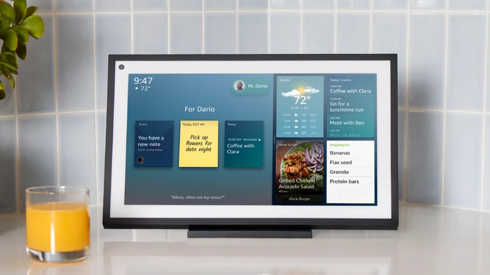 Echo Show 15 screen