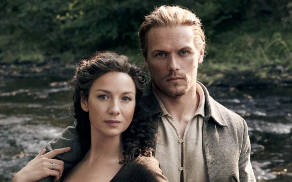 Outlander Sam Heughan Caitriona Balfe