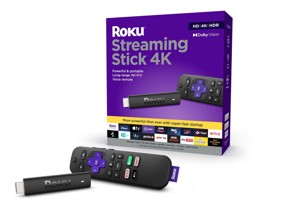 Roku Streaming Stick 4K with box official