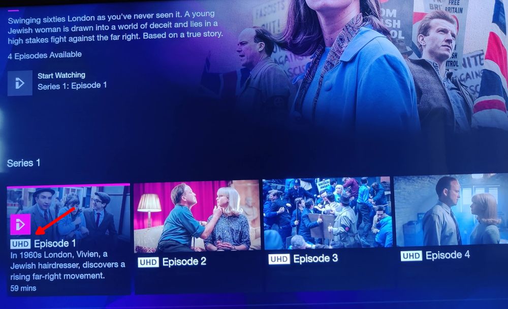 BBC iPlayer 4K ridley road