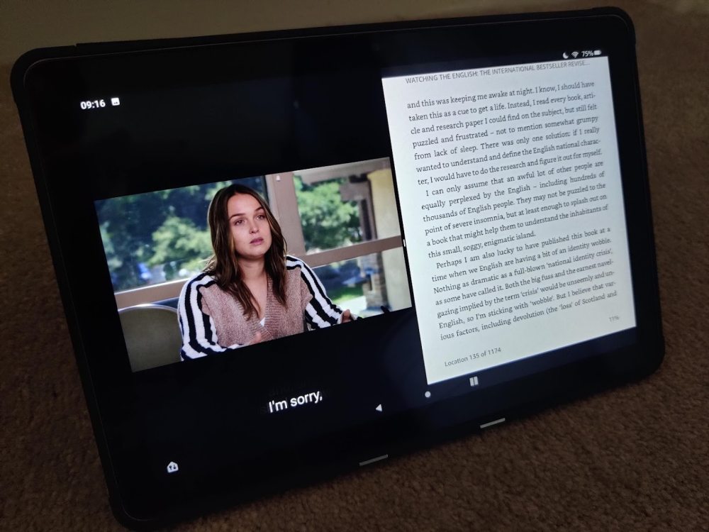 Fire HD 10 Split Screen video