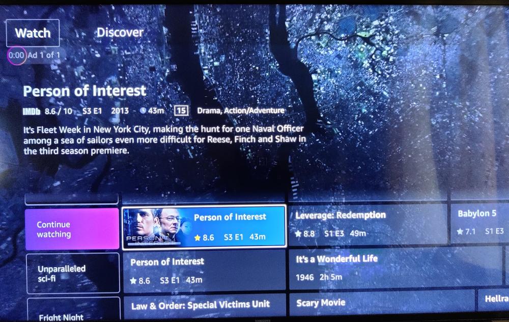 IMDB TV Channels on Fire TV
