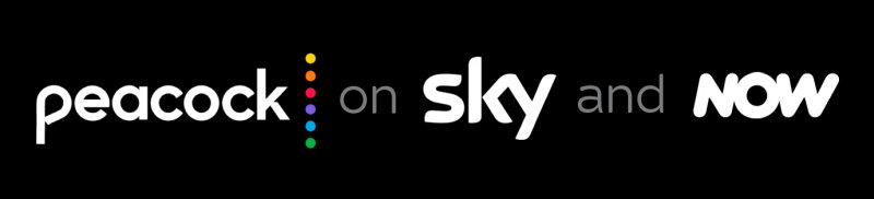 Peacock sky now logo