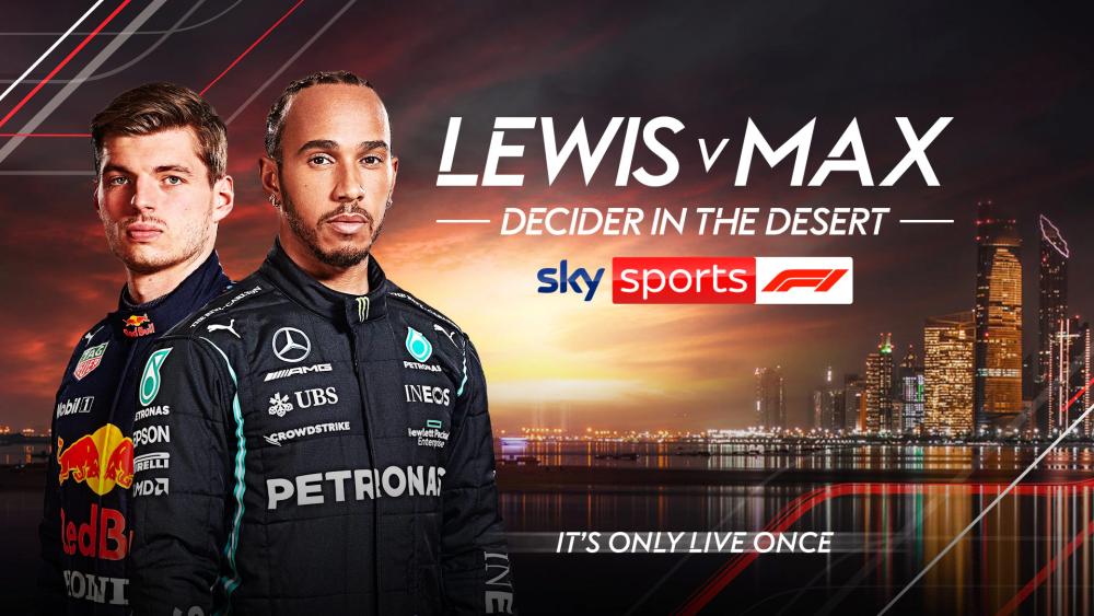 Lewis v Max formula 1 sky sports