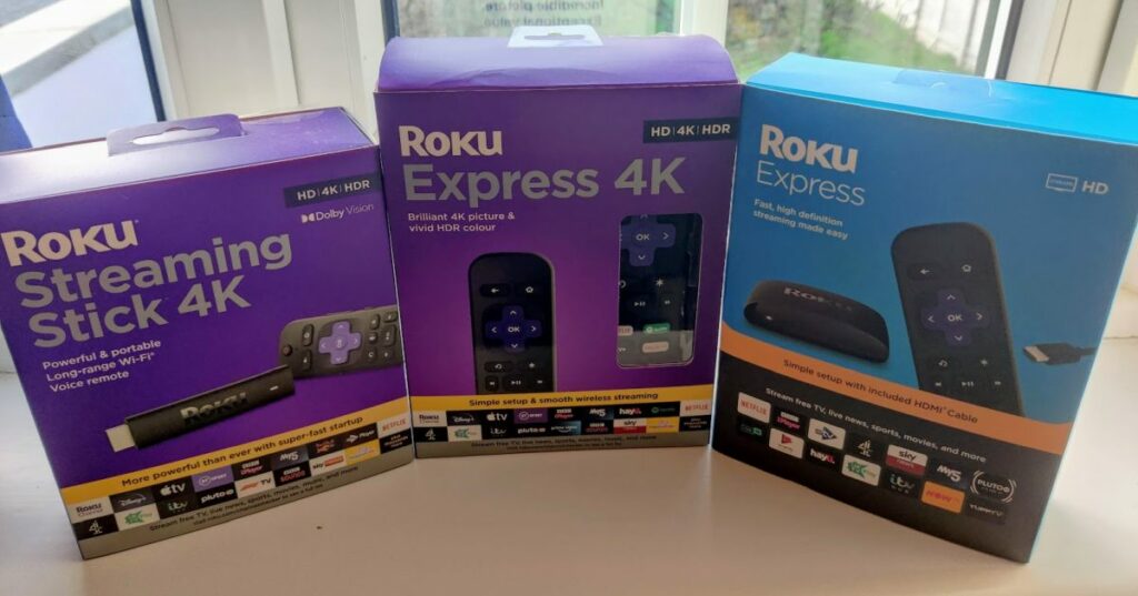 Roku Comparison 2022 - boxes hero