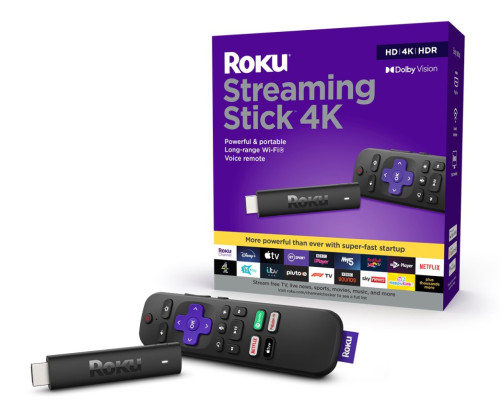 Roku Streaming Stick 4K with box official 500