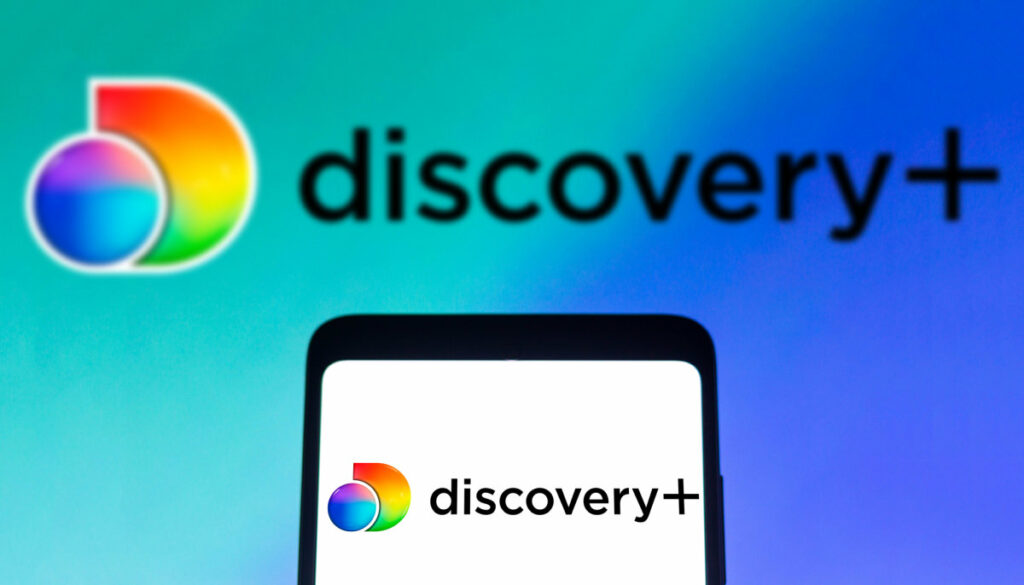 Discovery Plus on phone