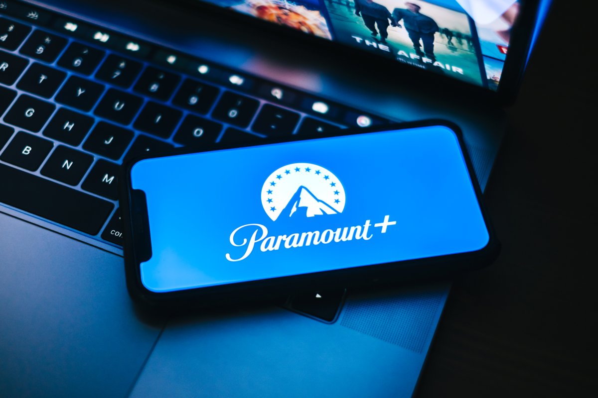 Paramount Plus phone laptop