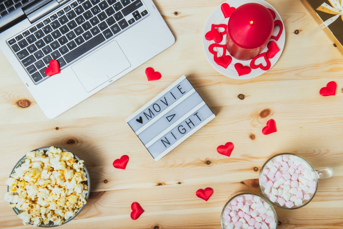 Valentine's Day movie night TV