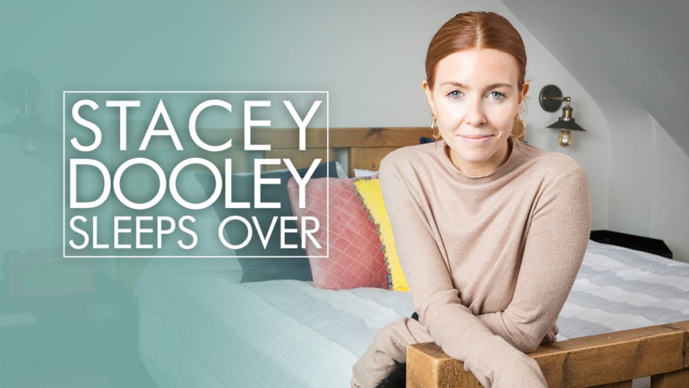 Stacey Dooley sleeps over