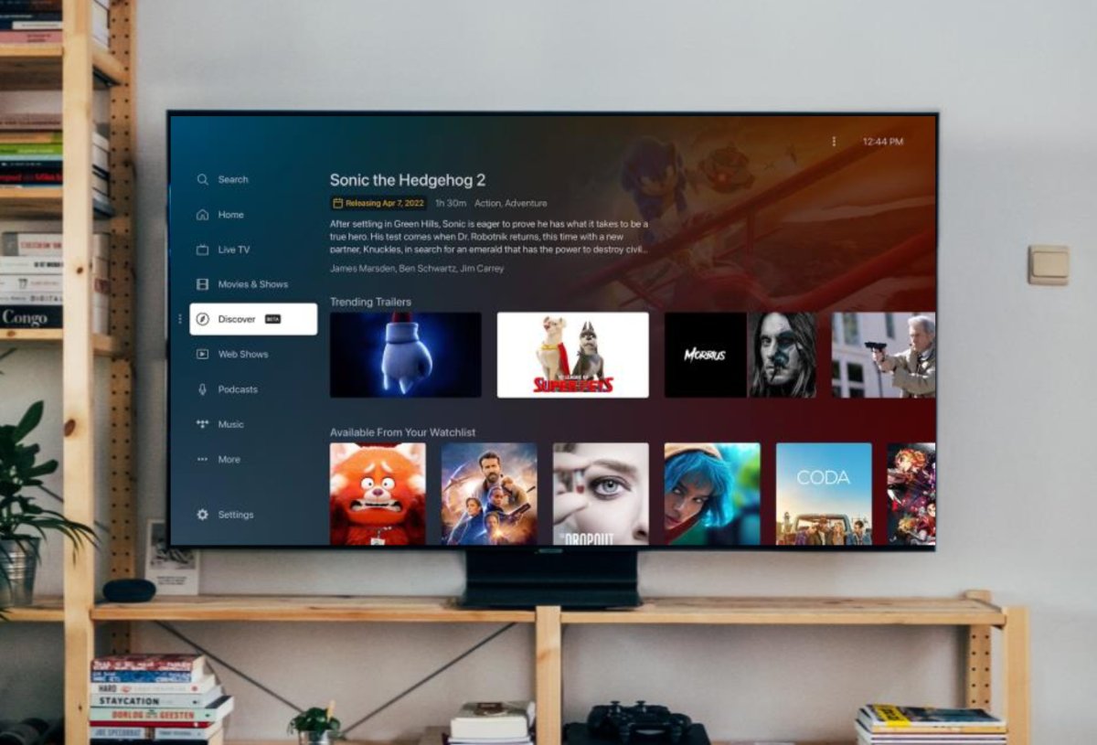 Plex Discovery on TV lifestyle