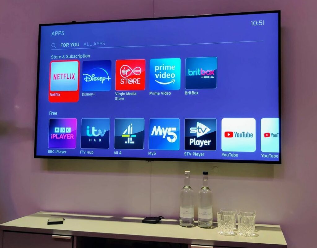 Virgin Media stream box apps 1200