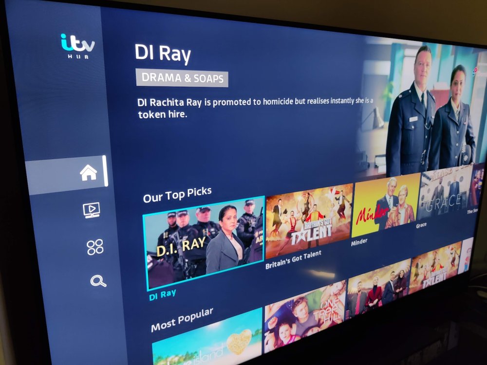 ITV Hub on Sky Glass