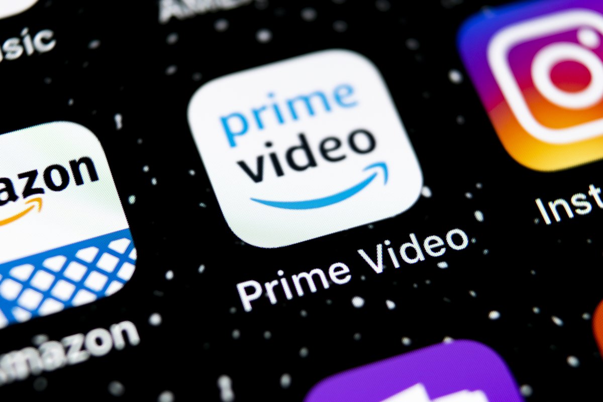 Prime Video app icon on phone