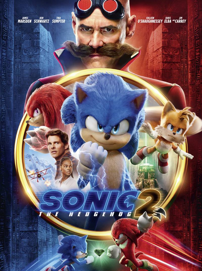 Sonic the Hedgehog 2 poster